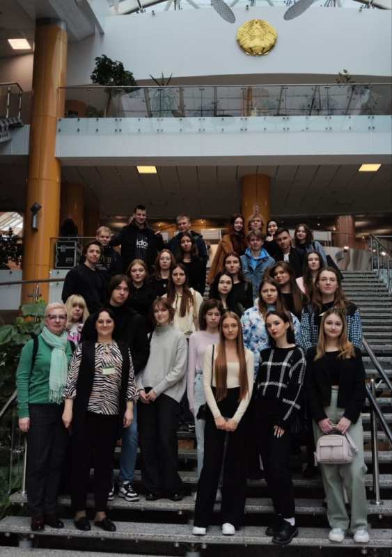 Студенты МГЛУ изучали ресурсы и сервисы Национальной библиотеки Беларуси