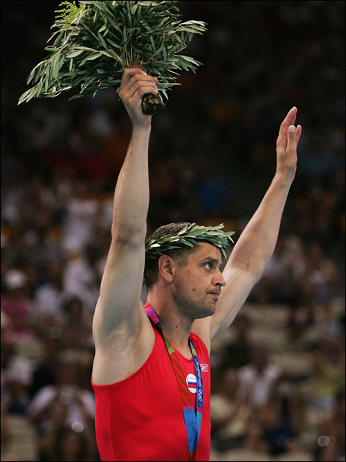 Alexander Moskalenko - Sydney Olympic champion and Athens silver medalist. Source: https://www.championat.com