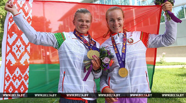 Champions of the Fisrt Europena Games Marina Litvinchuk  and Margarita Makhneva (2015)
https://www.belta.by