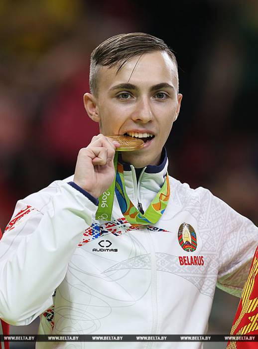 Владислав Гончаров – олимпийский чемпион в прыжках на батуте (2016). Источник: http://www.belta.by