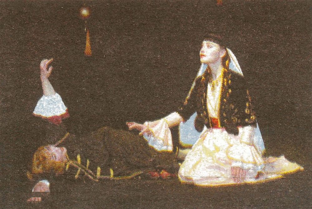 Scenes from the play “Salome”