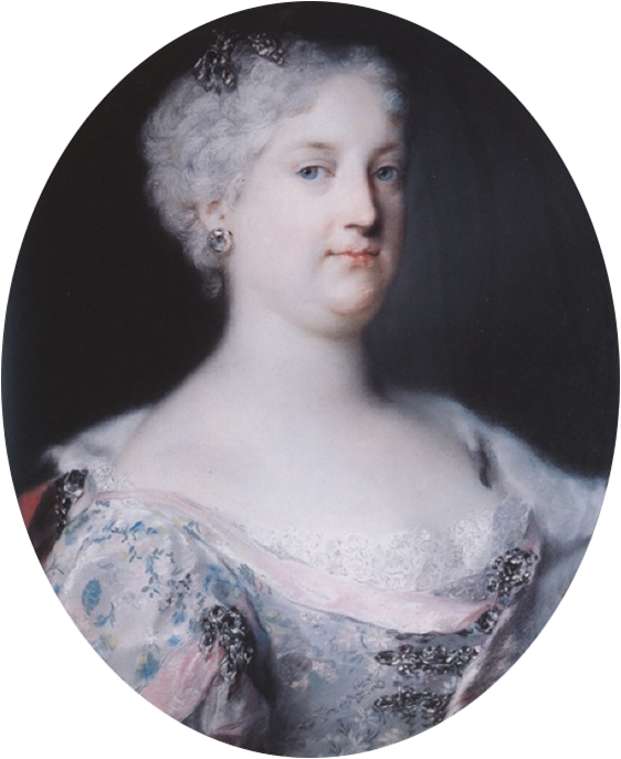 Elisabeth Christine of Brunswick-Wolfenbüttel (1691–1750), Empress of the Holy Roman Empire by R. Carriera
