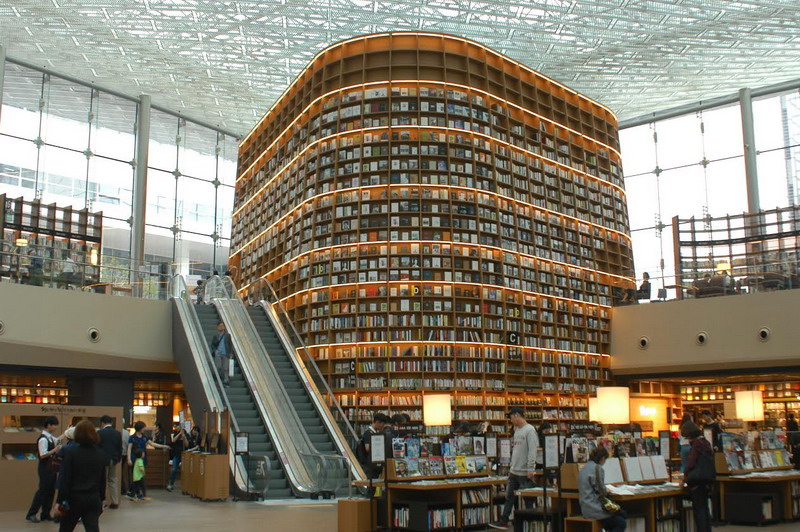 Звездная библиотека в Сеуле