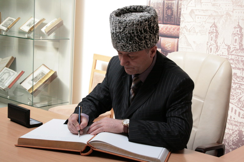 Візіт міністра культуры Чачэнскай Рэспублікі