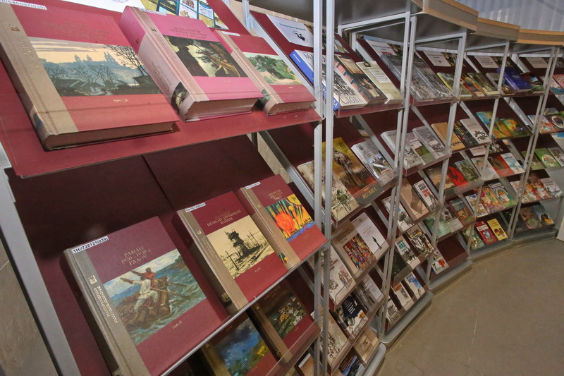 The golden collection of Belarusian literature is presented in the “book treasury”