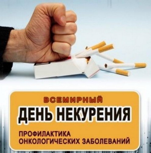 World No Tobacco Day. Cancer Prevention