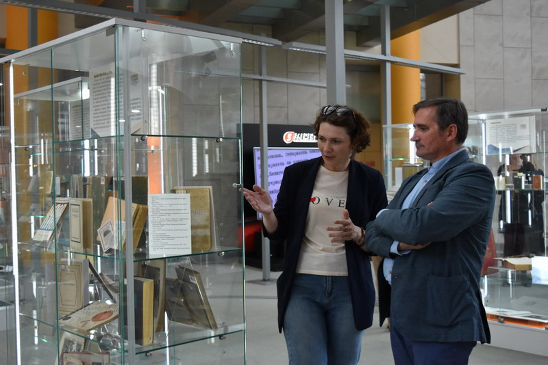 To the centenary of the "Diamond of knowledge": a new exhibition project opened in the library