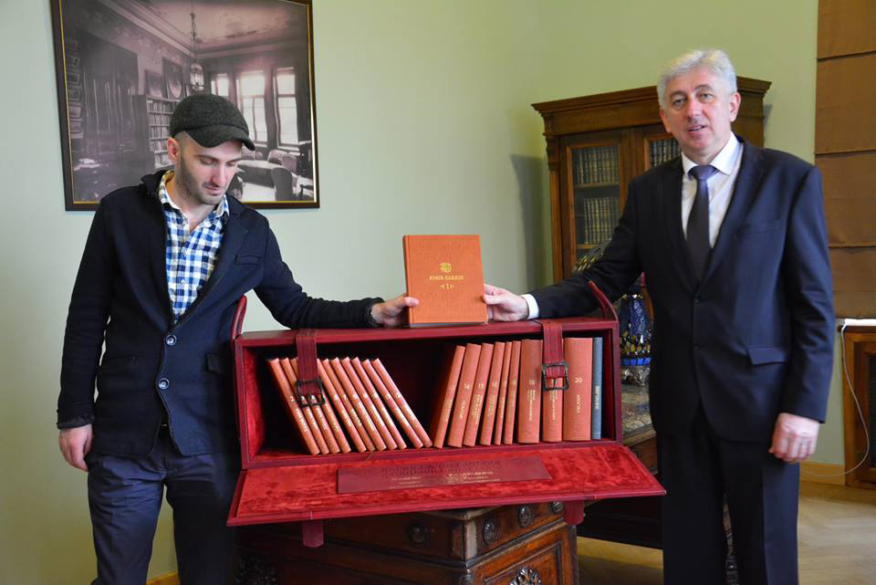 The Book Heritage of Francysk Skaryna Has Been Presented in Tbilisi