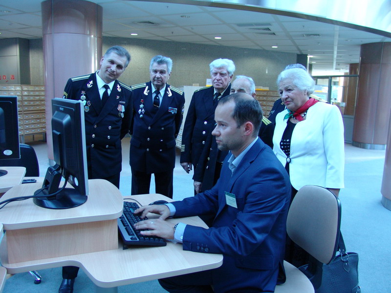 Визит делегации Белорусского союза военных моряков
