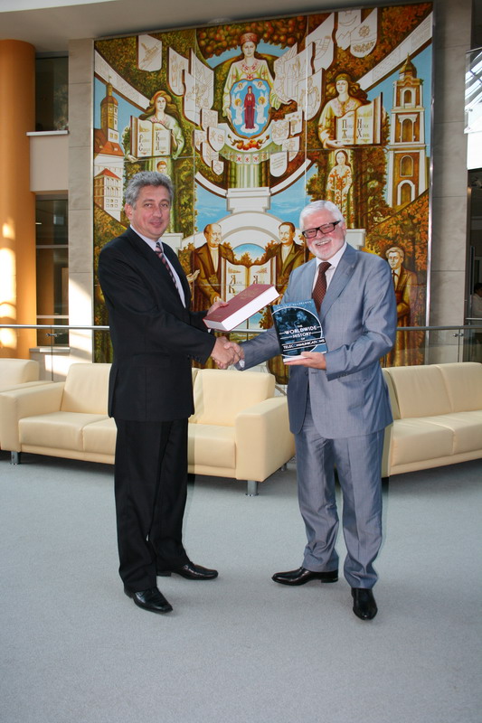 Gift to National Library of Belarus
