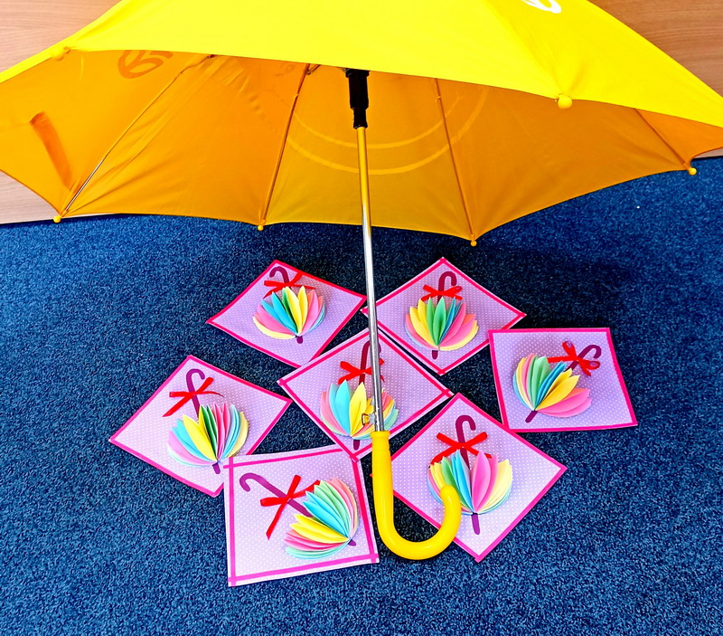 Творческое занятие «Удивительный зонтик»