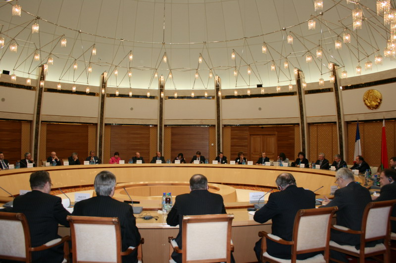 Round table with MEDEF delegation