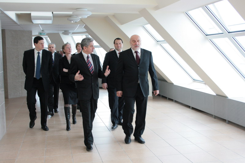 Prime Minister of Latvia visited the NLB