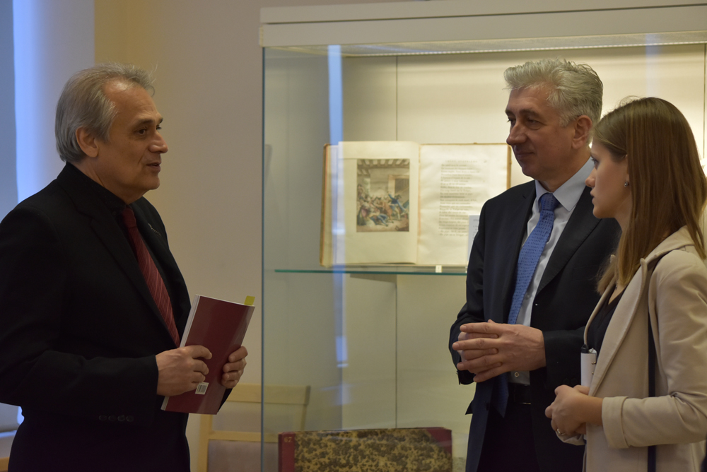 Visit of the State Secretary of the Ministry of Culture and Information of Serbia