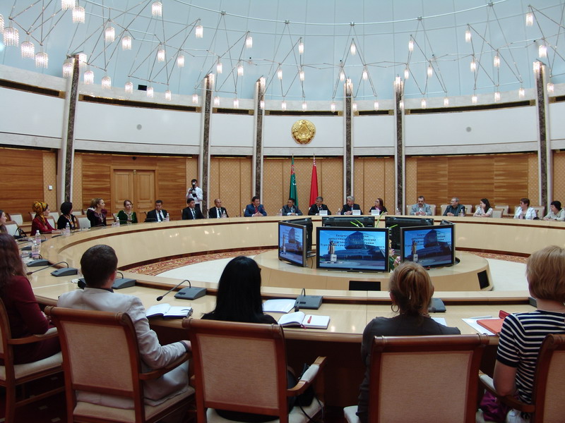 Белорусско-туркменская встреча