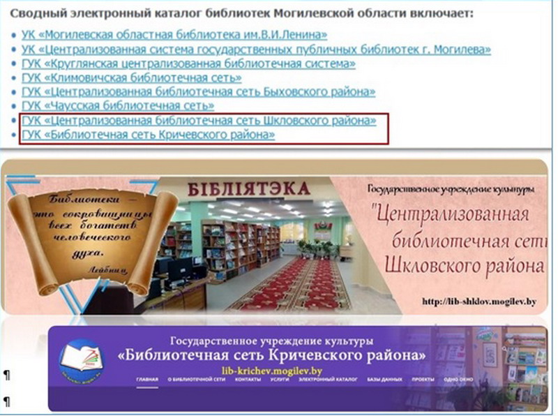 Фонды еще 37 библиотечных учреждений «видны» в Сводном электронном каталоге библиотек Беларуси 