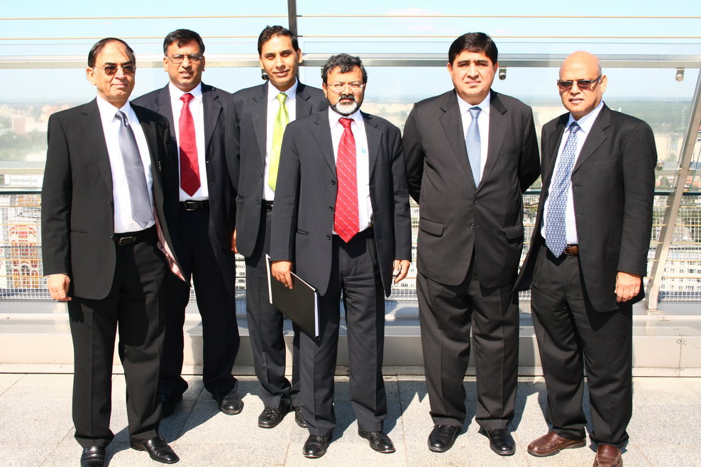 The visit of Indian delegation
