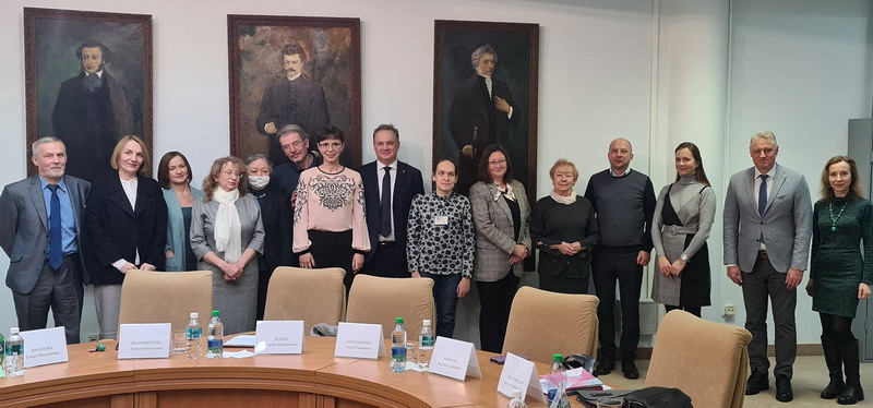 Christmas meeting of authors of publications of the scientific collection "Biblijatechny vesnik"