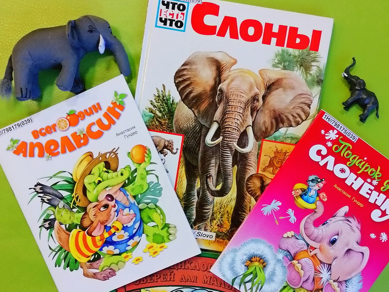 «Интересно почитать»: книги «Подарок для слонёнка» и «Всего один апельсин»
