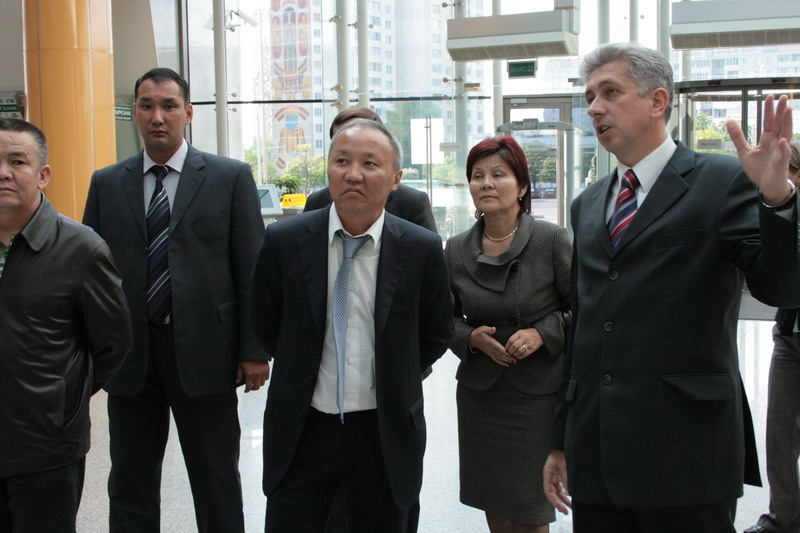 Kirgiz delegation visited National Library of Belarus