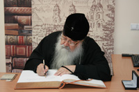The church hierarch Filaret visited National Library of Belarus