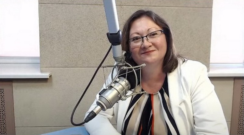To the 100th-years of the Main Intellectual Treasury: Aksana Knizhnikava is on the Air of the Belarussian Radio Station