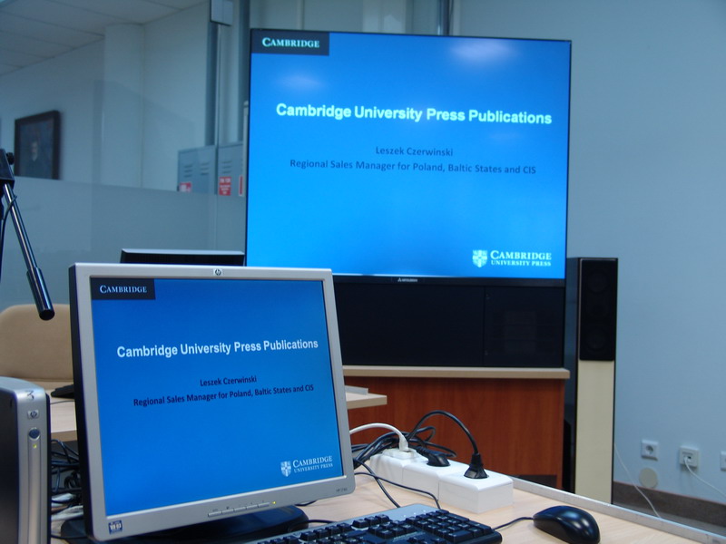 Seminar on informresources of the Cambridge publishing house