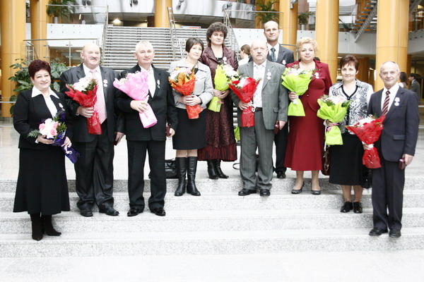 Delivery of the state awards of the Republic of Belarus