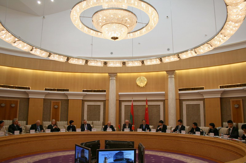 Заседание комиссии Белорусско-китайского межправительственного комитета