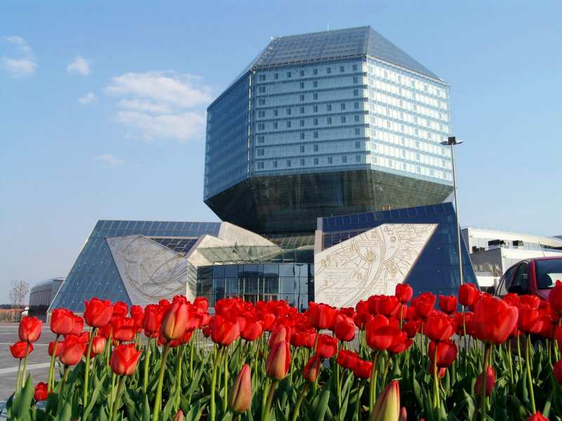 5 лет новому зданию Национальной библиотеки Беларуси