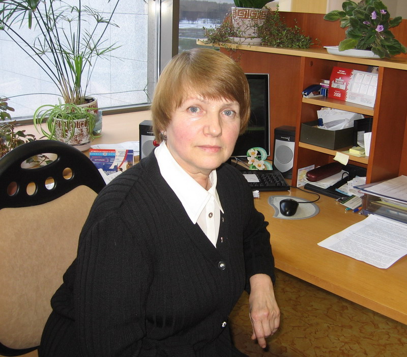 Congratulations to Lyudmila Mikhailovna Mylnikova, a veteran of the National Library of Belarus, on the 75th anniversary!