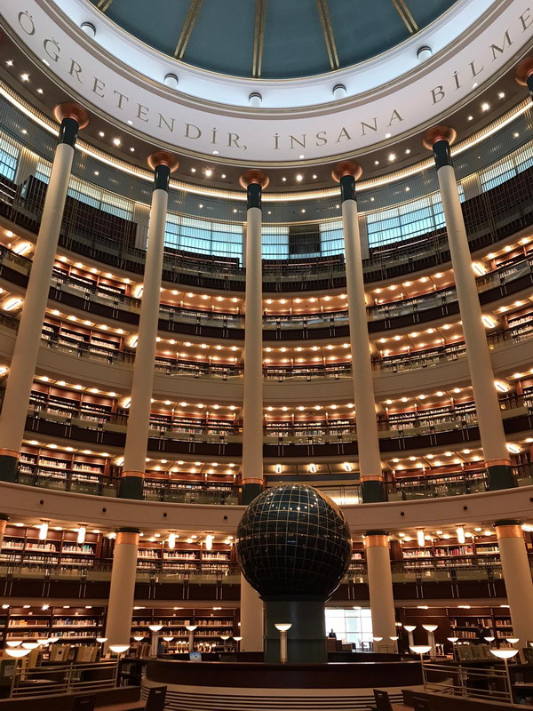 The Presidential Library was Opened in Turkey