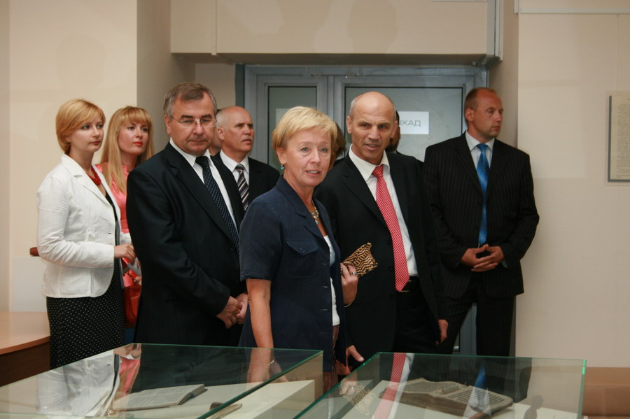 Ukrainian delegation visited National Library of Belarus