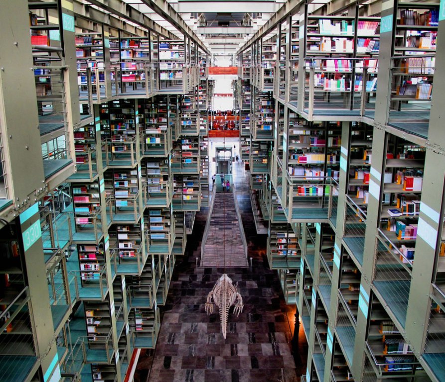 Библиотека им. Хосе Васконселоса в Мексике