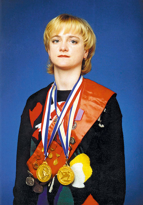 Алімпійская чэмпіёнка Святлана Баітава (1988). Крыніца: http://mogilev-region.gov.by
