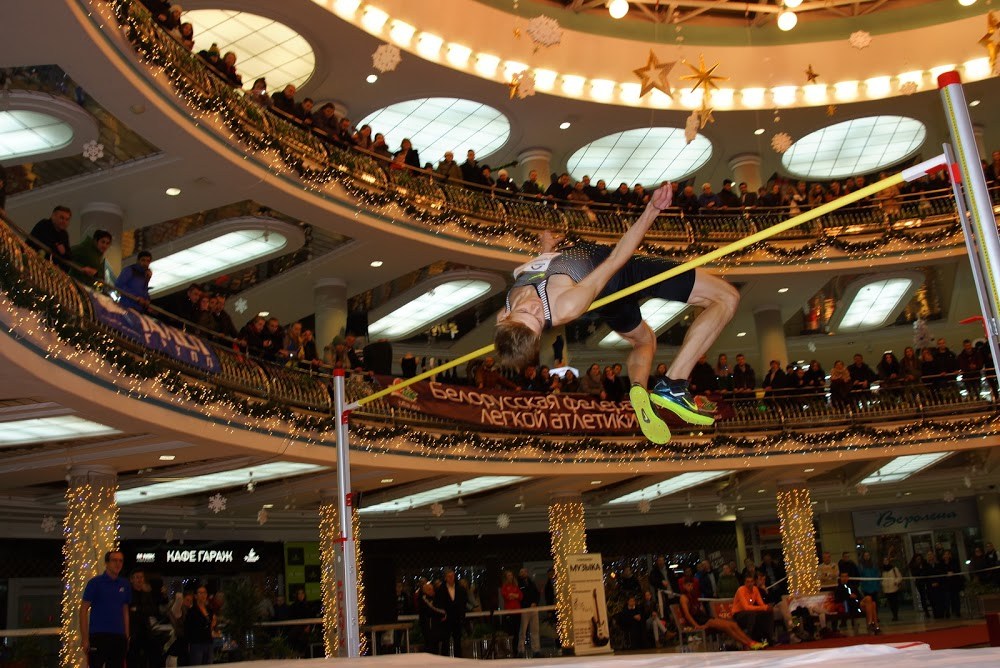 Pavel Seliverstov competes in the “Stolitsa” mall. Source: http://bfla.eu