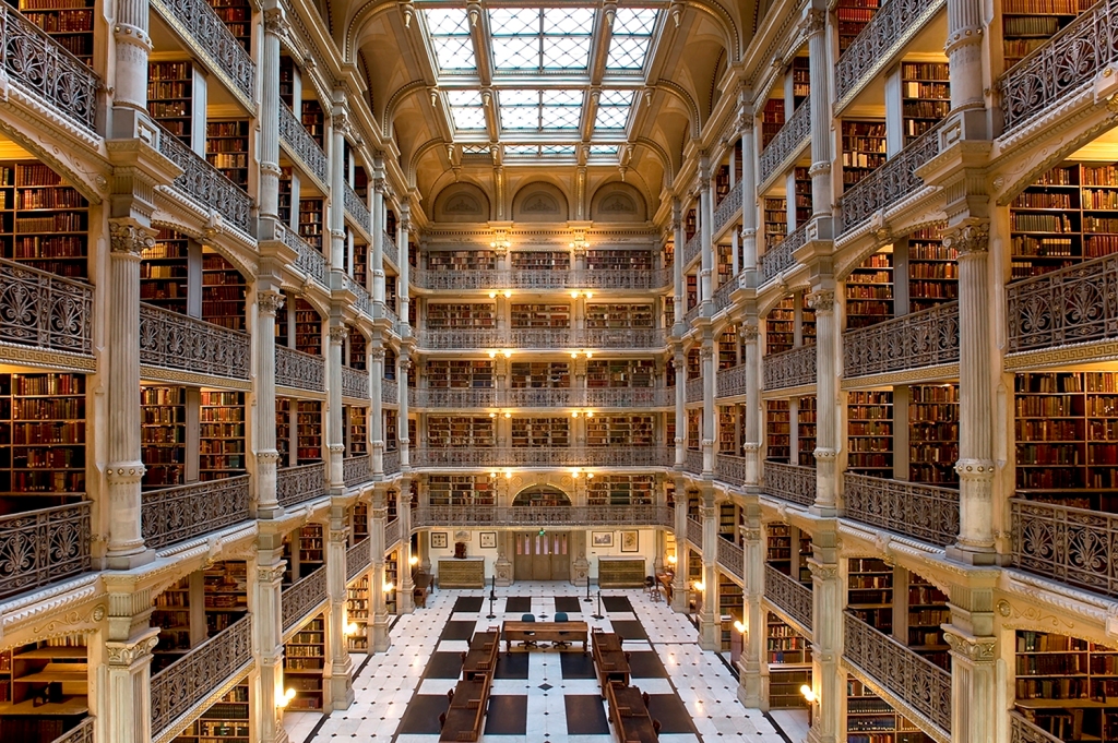 Библиотека Джорджа Пибоди, Бостон, США